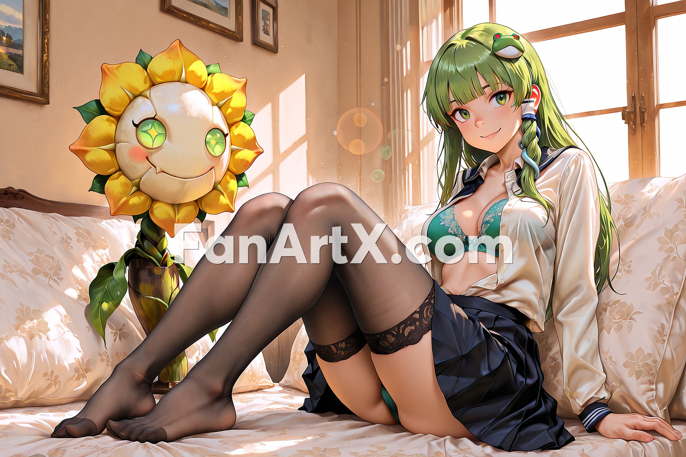 Kochiya Sanae Touhou project Fanart 3407245